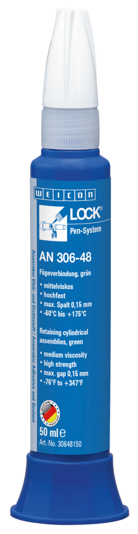 WEICONLOCK® AN 306-48 Retención de Piezas Cilíndricas | alta resistencia, resistente a altas temperaturas, con aprobación de agua potable